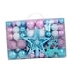 thumbnail image 2 of Juego De 102 Bolas Navideñas Con Adornos De Ciervos Y Estrellas Para El Hogar, Bodas, Cumpleaños, Azul, Blanco Y Rosa, 2 of 3