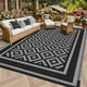 thumbnail image 1 of Alfombra exterior Kohree 274 x 366 cm impermeable reversible, 1 of 8