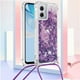 thumbnail image 4 of Funda FOXDOCK para Motorola Moto G 5G 2023 con Cuerda Ajustable, Brillo Líquido, Protección Antigolpes y Lente – Ideal para Regalo, 4 of 6