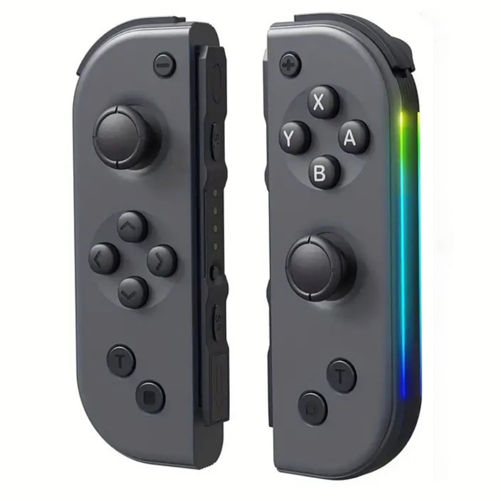 Genérico - Controlador De Juego Rgb Inalámbrico Compatible Con Switch Y Oled, Con Capturas De Pantalla, Activación, Control De Movimiento Y Doble Vibración