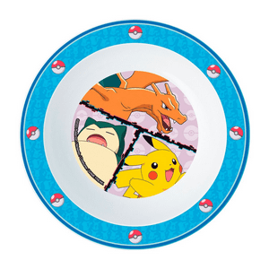 Intek - Bowl Infantil Apto Para Microondas Pokémon