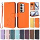 thumbnail image 3 of Funda Volteable tipo Billetera con Correa para Xiaomi Redmi 15 4G/5G, Naranja, 3 of 6
