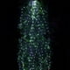 thumbnail image 2 of 1pc Waterfall Fairy Lights, 11 Strands 220LED USB Plug Copper Wire Branch Decorative Vines String Lights, Waterproof Starry Twinkle Micro LED Light For Garden, Wedding And Christmas Tree Decoration, 2 of 3
