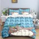 thumbnail image 2 of Chinese C-Chinchillas Cat Fashion Anime Digital Printing Bedding Set Duvet Cover Comforter Bed Youth Kids Girl Boys Gift, 2 of 5