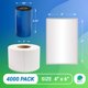 thumbnail image 2 of Kit de Etiquetas ABC PACK & SUPPLY 4x6" Blanco - Rollo de 1000 Etiquetas, 2 of 7