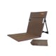 thumbnail image 2 of Silla De Playa Con Respaldo Estera De Playa Silla De Salón Silla Plegable Portátil Marrón, 2 of 3