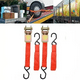 thumbnail image 1 of Eslingas 2pcs Correa Enganche Cinta De Amarre Auto Moto Bici, 1 of 3