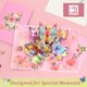 thumbnail image 4 of Tarjeta de Felicitación FUDE LUO 14,5 cm 3D Mariposa Pop‑Up, 4 of 9