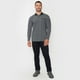 thumbnail image 4 of Polera Hombre Polo Piqué M/L Negro Corona, 4 of 5