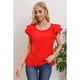 thumbnail image 2 of Polera Mujer Manga Corta Semi Formal Casual Con Volantes 317, 2 of 3