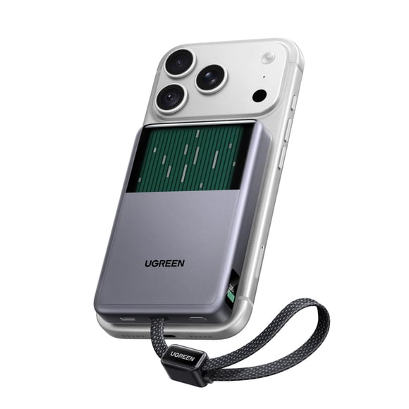 Batería Externa UGREEN MagFlow Pro Qi2 25W 10000 mAh