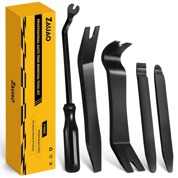 Kit De Herramientas Para Desmontaje De Molduras De Auto 5 Piezas Palancas De Plástico