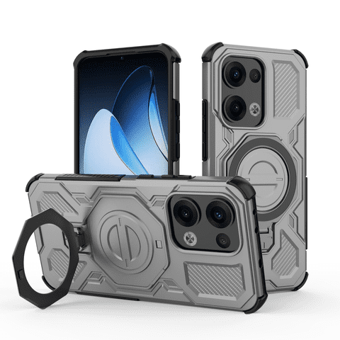 Funda Gangxun Para Oppo Reno 13 Pro 5G , Magnética, Ligera, Soporte 360°, Antigolpes