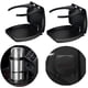 thumbnail image 1 of 2 portavasos plegables ajustables con tornillos, portavasos grandes ajustables para embarcaciones, caravanas, coches, camiones, autocaravanas y furgonetas. (Negro), 1 of 7