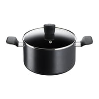 Tefal - Olla 13X23 Cm 3.5L Antiadherente Negro 1 Piezas