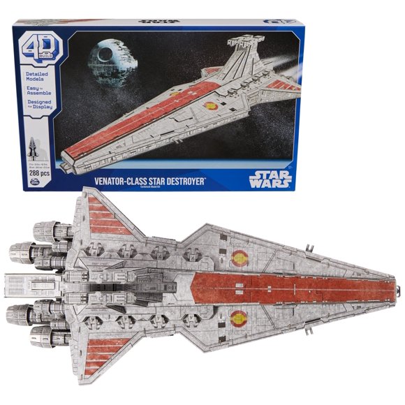 Maqueta 4D Build Star Wars Deluxe Star Wars, destructor estelar clase Venator