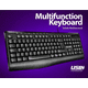 thumbnail image 3 of Teclado multifuncional maxell kb-100 usb negro, 3 of 3