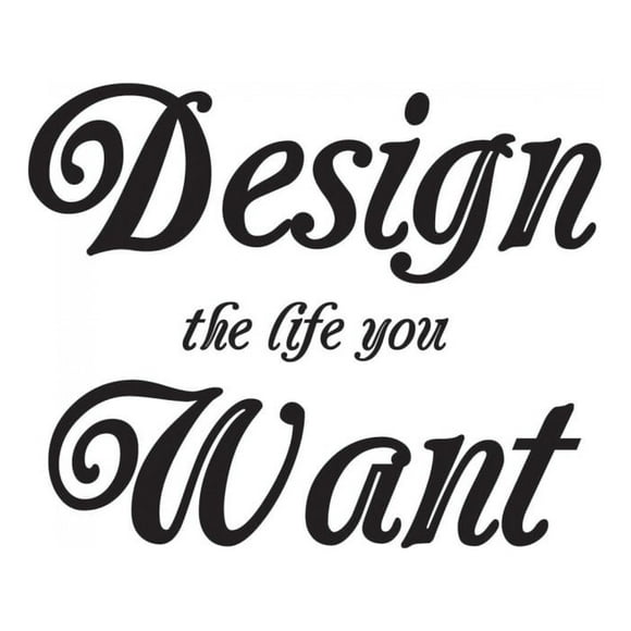 Decomural Design The Life Inspirational WS-44196