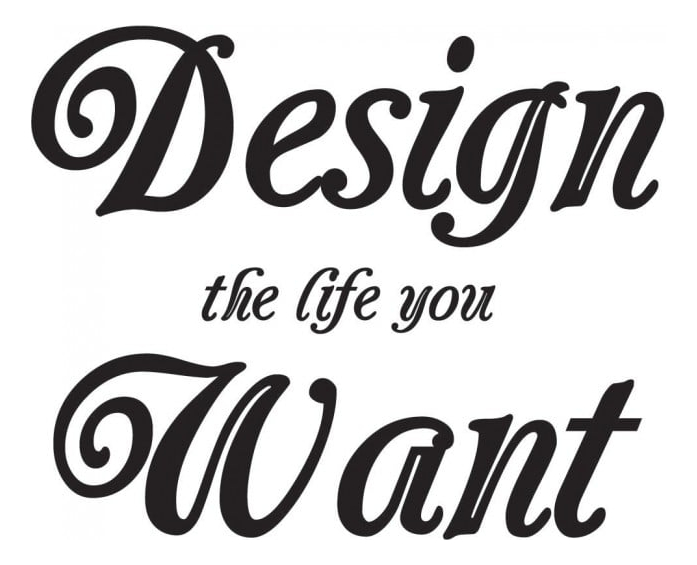 Rienda Libre Graphics - Decomural Design The Life Inspirational Ws-44196