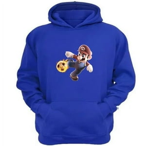 Genérico - Polerón Canguro Plomero Futbol Azul Talla Xs Unisex