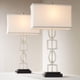 thumbnail image 1 of Lámpara de mesa 360 Lighting 72 cm USB juego de 2 plateado, 1 of 9