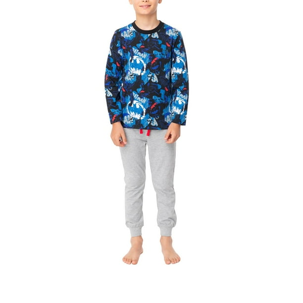 Pijama Largo Niño Invierno Algodón Dc C1