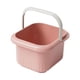 thumbnail image 1 of Cubo De Pie De Piso De Piso De Remojo Portátil Para El Pie Para La Limpieza Del Hogar Rosa Rosa, 1 of 5