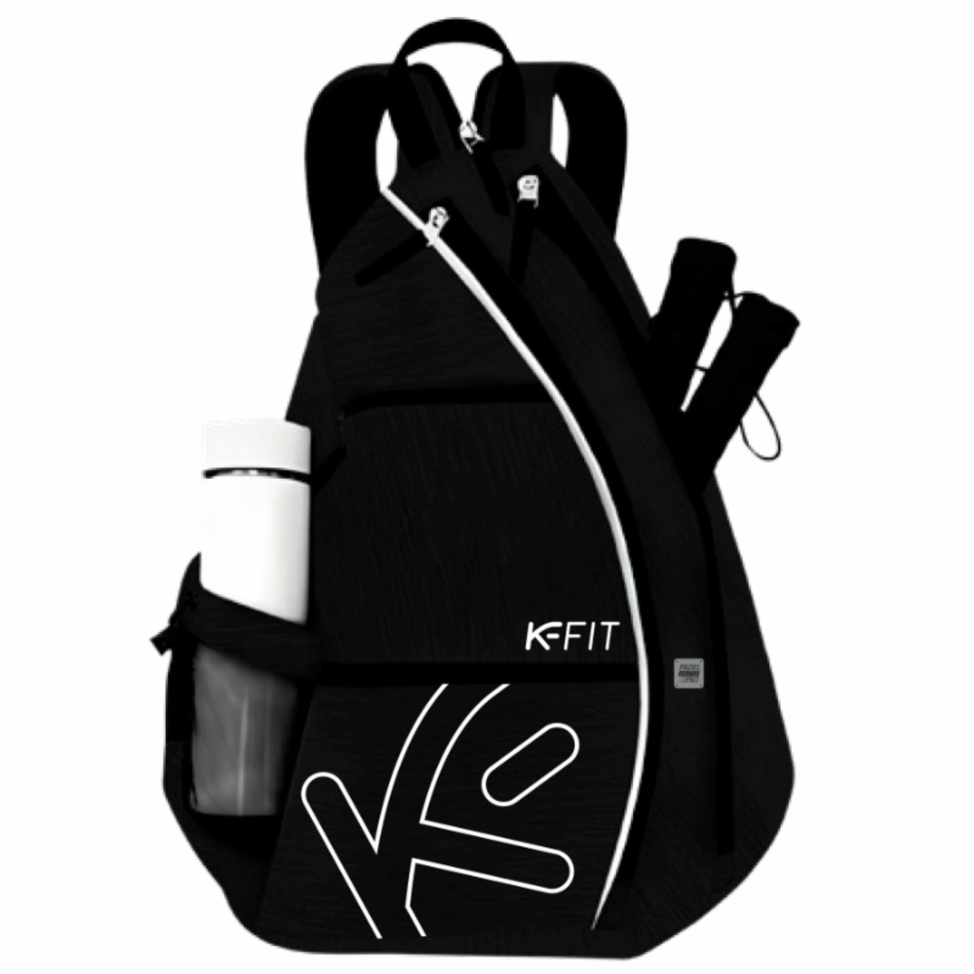 K-Fit - Mochila Padel Kanu Negra.