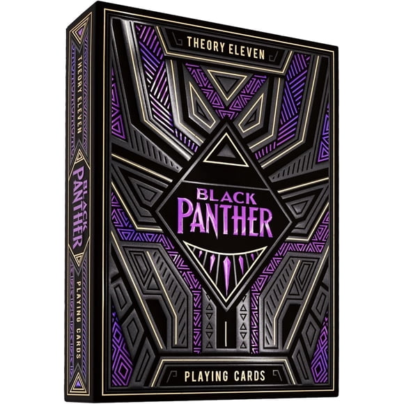 Teoría de cartas 11 Black Panther Premium Marvel Poker