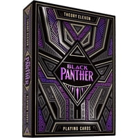 Theory11 - Teoría De Cartas 11 Black Panther Premium Marvel Poker