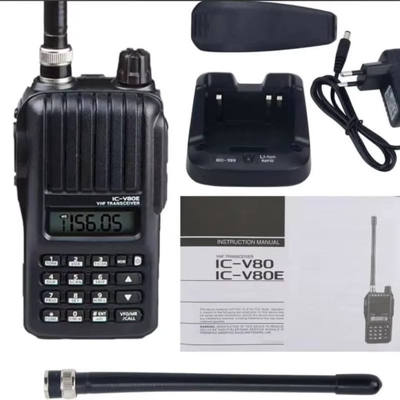 Transceptor Icom IC-V80 VHF Portátil 5.5W