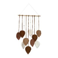 Bothyi - Macramé Para Colgar En La Pared, Decoración De Algodón Para Guardería, Inauguración De La Casa, Dormitorio, Color Marrón