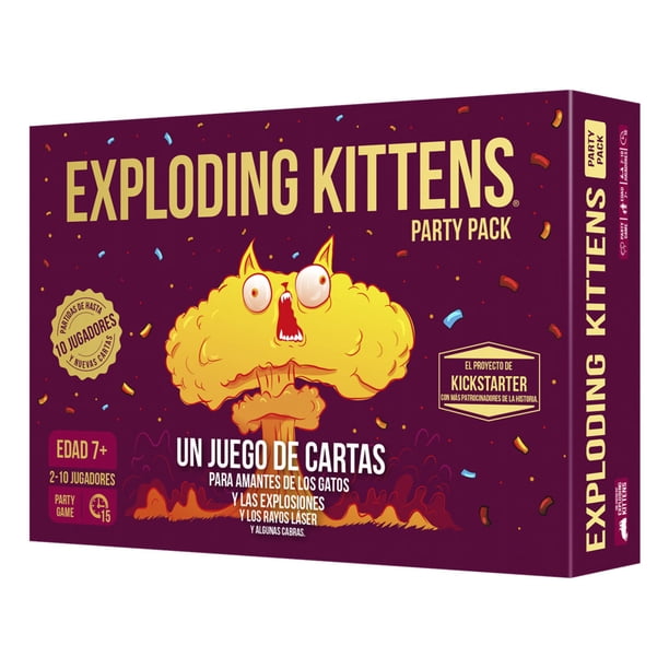 Juego Exploding Kittens Party Pack