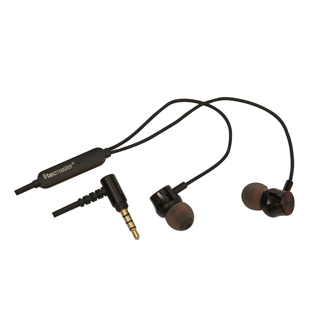 Tecmaster - Audífonos Hi-fi Con Cable 1,2 Mt