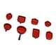thumbnail image 2 of Casa De Muñecas En Miniatura Accesorios De Cocina 1 6 Escala Plato Tazón Adultos Niños Rojo, 2 of 5