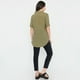 thumbnail image 3 of Bluson Mujer Camisero Ml Roll Up Verde Corona, 3 of 5