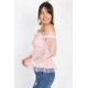thumbnail image 2 of Top de Malla Transparente con Hombros Abiertos, 2 of 5
