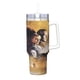 thumbnail image 2 of Duna Vaso aislado de acero inoxidable con asa, diseño temático, regalo para familia, amigos y fans; incluye pajita y encaja en el portavasos estándar, 40 oz, 2 of 6