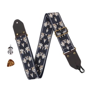 Bothyi - Correa Para Guitarra, Bajo, Guitarra Clásica, Mandolina Y Guitarra Acústica, Color Azul.