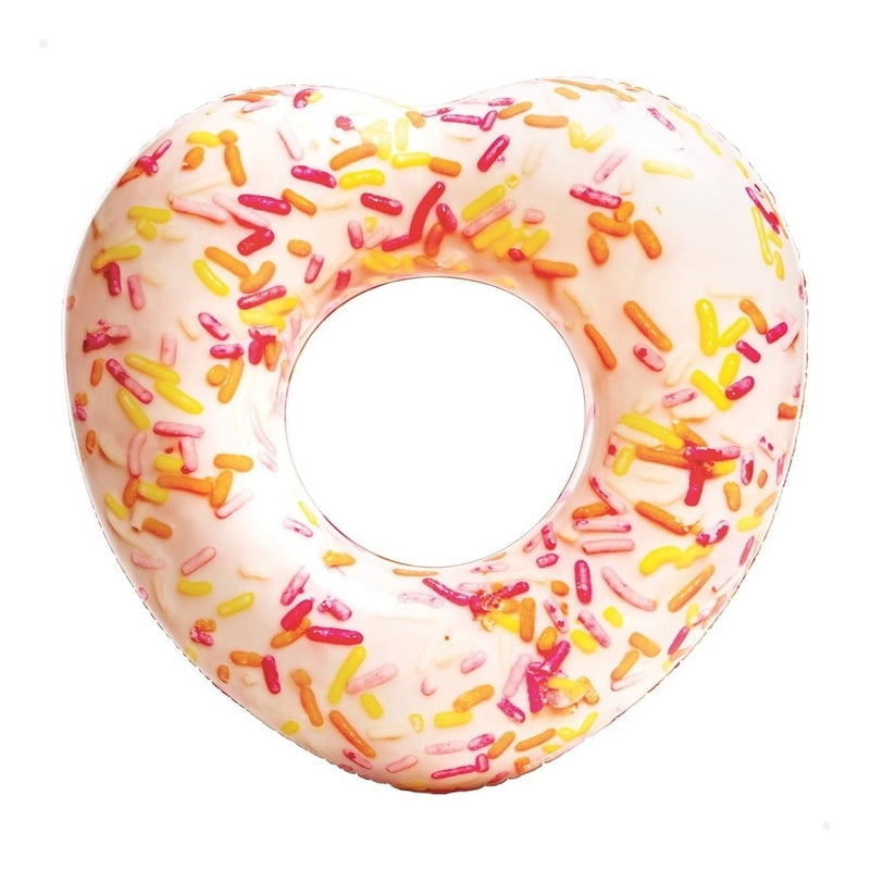 Flotador Inflable Intex Corazón Donut 89x25x94 Cm