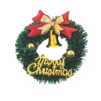 Magideal - Guirnalda De Navidad Artificial Decoraciones Miniatura Fingir Juguetes Props Escala 1:12 Para Casa De Muñecas Micro Paisaje Escena De Vida Diseño