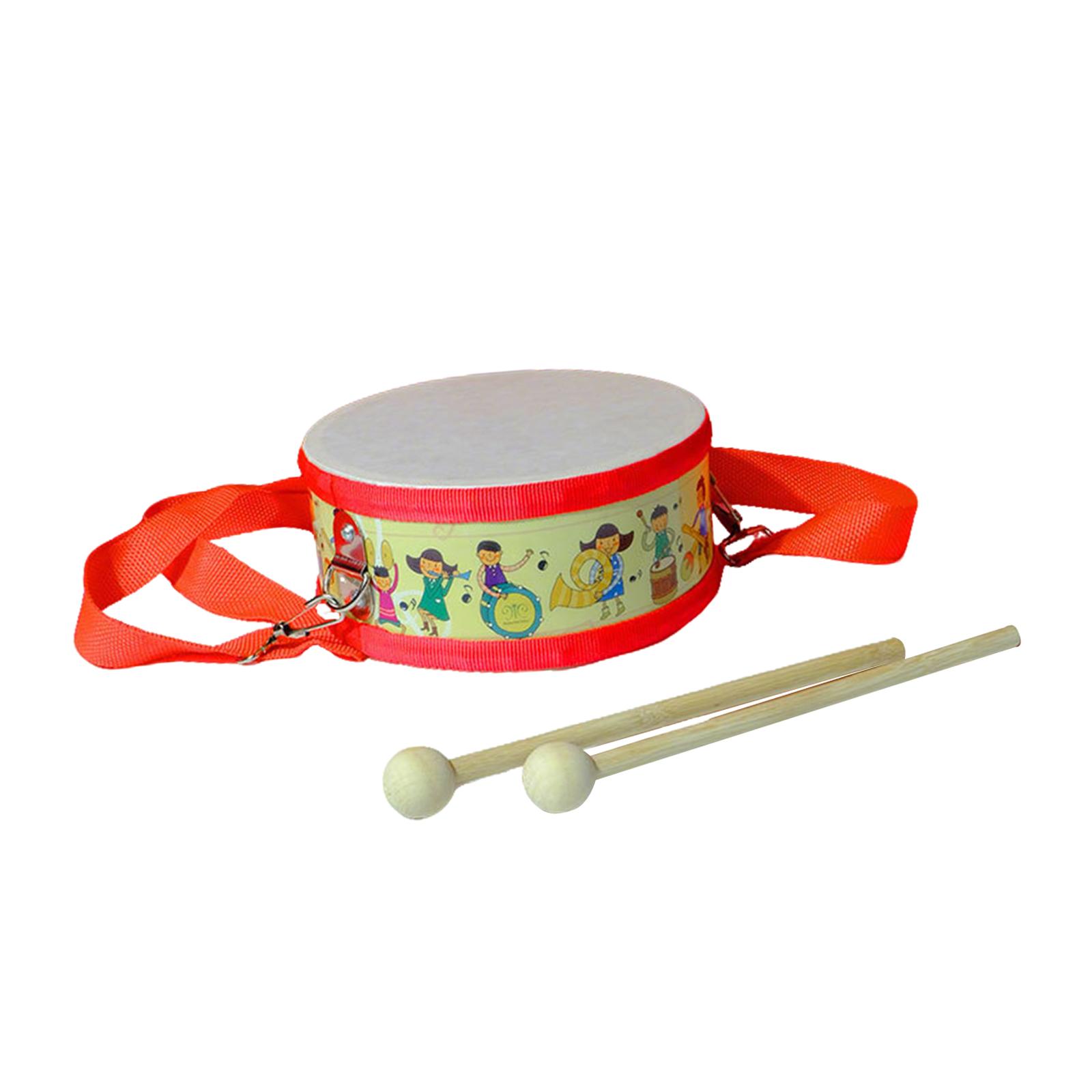 Bothyi - Tambor De Caja De 6 Pulgadas, Instrumento De Percusión Portátil Para Principiantes, Niños Y Personas