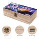 thumbnail image 3 of Rocket League Caja Organizadora de Madera Rústica - Caja Decorativa Multifuncional para Escritorio, Hogar, Oficina, Joyas y Manualidades, 3 of 6