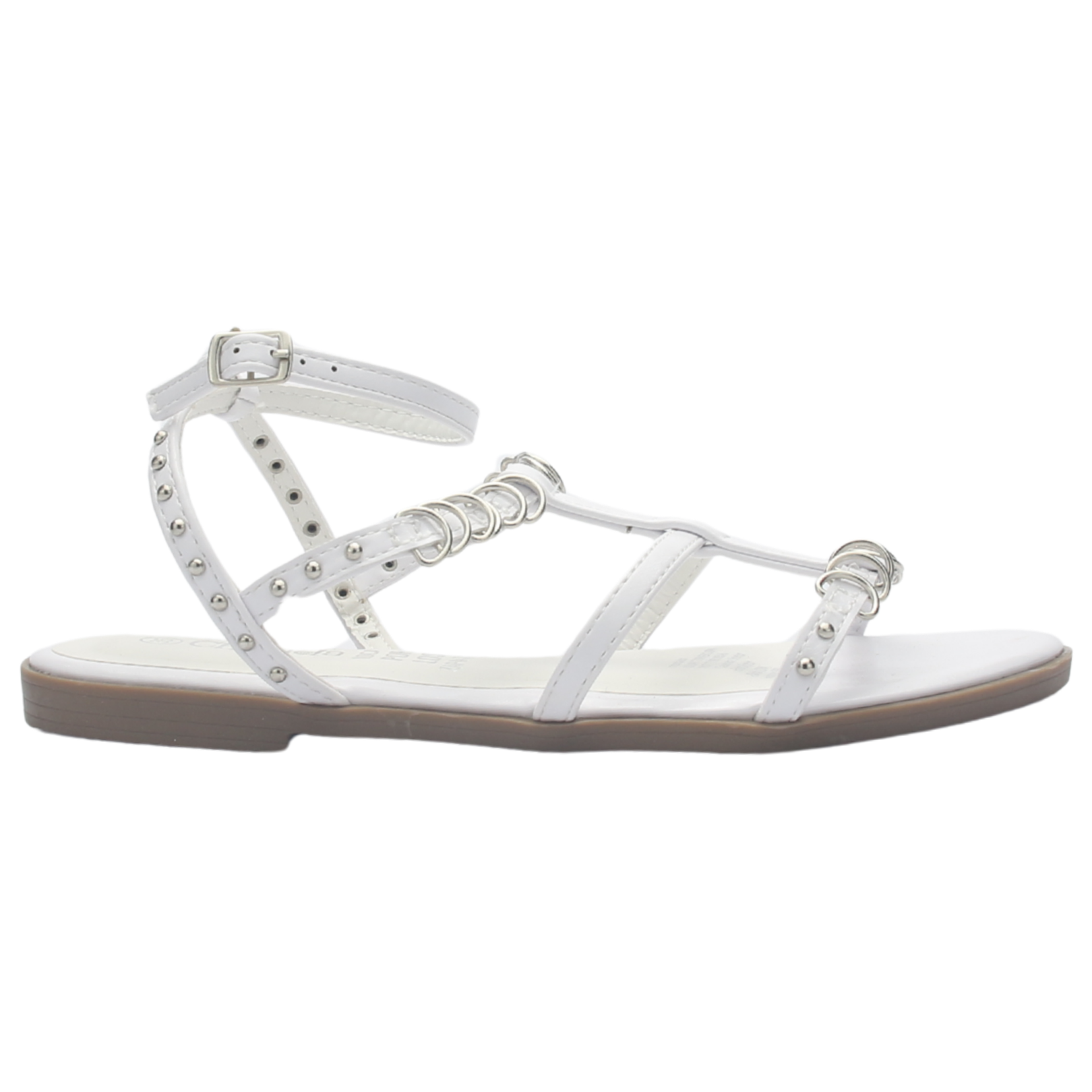 Sandalia De Mujer Blanco Casual Chalada Alka-2