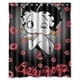 thumbnail image 1 of Cortina de ducha de Betty Boop con ganchos, tamaño 60 x 72 pulgadas, 1 of 3