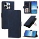thumbnail image 1 of Funda Billetera Delgada para iPhone 15 Pro con Ranuras y Soporte Azul oscuro, 1 of 6