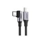thumbnail image 2 of UGREEN Cable USB-C 2.0 a USB-C 2.0 en ángulo 3A trenzado 1m, 2 of 4