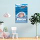 thumbnail image 4 of Ponyo Cuadro decorativo colgante - Arte de pared - Póster enmarcado - Decoración de pared - Regalos para familia, amigos y aficionados 20*30 cm, 4 of 6