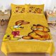 thumbnail image 1 of x97 Garfield Bed Duvet Cover Microfiber Bedding Sets 3D Printed Lightweight 3 Piece Comforter Sets, 1 Duvet Cover And 2 Pillow Shams for Kids Boys Girls 79"x90" jn97, 1 of 5