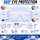 thumbnail image 5 of Gafas de Seguridad Green Spring Pack de 2 Anti-empañante para Usar Sobre Gafas, 5 of 8